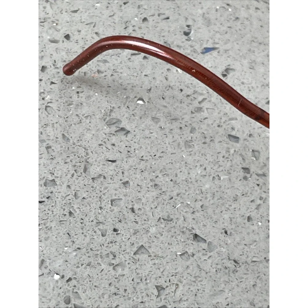 Modern PUMPKIN CABLE BROWN 42-16-135 Metal Full Rim Eyeglasses Frames ONLY
